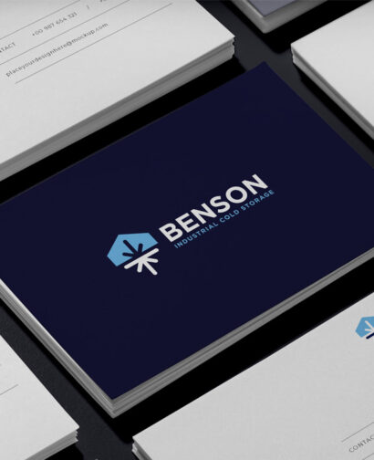 Benson Industrial Cold Storage Branding