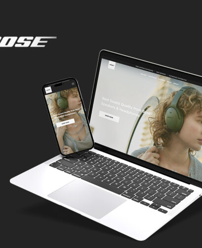 BOSE x Eleksis Website