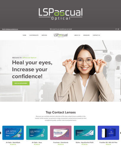 LS Pascual Optical E-Commerce